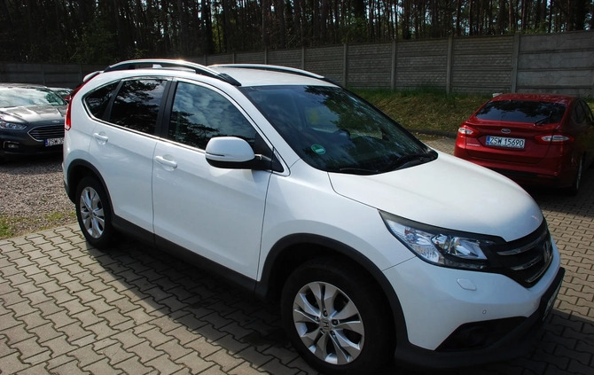 Honda CR-V cena 49100 przebieg: 206000, rok produkcji 2014 z Borne Sulinowo małe 466